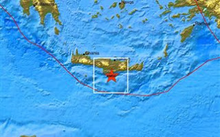 Σεισμός 5 Ρίχτερ στην Κρήτη - Φωτογραφία 1