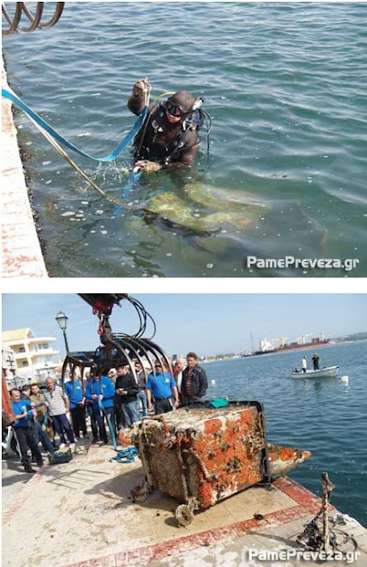 Η Λ.Ε.Κ. Πρέβεζας καθάρισε το λιμάνι - Φωτογραφία 2