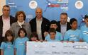 WIND: παράδοση της επιταγής στο ελληνικό Παιδικό Χωριό στο Φίλυρο