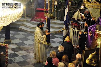 Το τροπάριο της Κασσιανής στον ιστορικό ναό της Παναγίας Ναυπλίου - Φωτογραφία 3