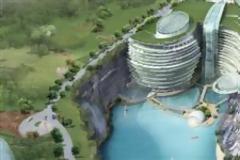 ΔΕΙΤΕ: Ξενοδοχείο, ουρανοξύστης 100 μέτρων, κάτω από την επιφάνεια της γης!