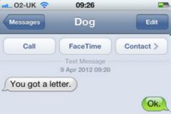 Μηνύματα στο κινητό από τον σκύλο μου... ΠΟΛΥ ΓΕΛΙΟ! (Photos)
