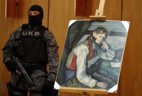 Βρέθηκε στη Σερβία κλεμμένος πίνακας του Πολ Σεζάν - Φωτογραφία 1