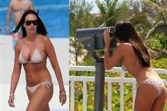 Η πληθωρική Tamara Ecclestone με μικροσκοπικό μπικίνι ( Photos )
