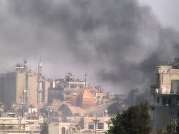 Συρία: Βομβαρδισμοί δύο συνοικιών της Χομς - Φωτογραφία 1
