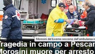 26χρονος Ιταλός ποδοσφαιριστής πέθανε μέσα στο γήπεδο - Φωτογραφία 1