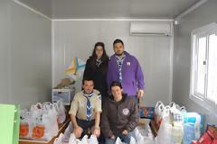 Συλλογή τροφίμων από τους Αεροπροσκόπους Μελισσίων