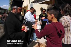 Συσσίτιο για τους απόρους ανήμερα το Πάσχα στο Ναύπλιο από τον Ιερό Ναό Ευαγγελίστριας Ναυπλίου
