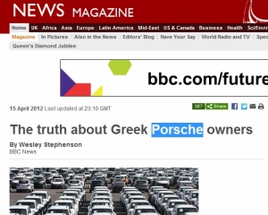 BBC : «Η αλήθεια για τους Έλληνες ιδιοκτήτες Porsche» - Φωτογραφία 1