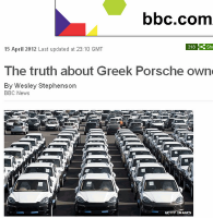 BBC: Η αλήθεια για τους Έλληνες ιδιοκτήτες Πόρσε Καγιέν - Φωτογραφία 1