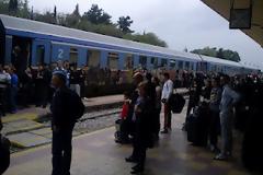 Εκατοντάδες επιβάτες του ΟΣΕ ταλαιπωρήθηκαν στο Λειανοκλάδι