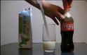 Δείτε τι συμβαίνει αν αναμίξεις κόκα κόλα με γάλα - Φωτογραφία 4