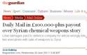 DAILY MAIL: «Οι ΗΠΑ υποστήριξαν σχέδιο επίθεσης με χημικά όπλα στην Συρία» - Κατέβηκε σε 24 ώρες. - Φωτογραφία 3