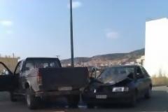 Τροχαίο ατύχημα στην οδό Αμφικτυόνων στη Λαμία