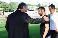 Υποδοχή σε Φετφατζίδη από τον πρόεδρο της Τζένοα