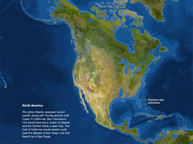 National Geographic: Ποιες περιοχές θα βουλιάξουν αν λιώσουν οι πάγοι - Φωτογραφία 2
