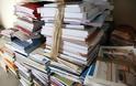 Eκατοντάδες κιλά σχολικά βιβλία «πήραν» το δρόμο της ανακύκλωσης