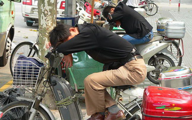 Μεσημεριανή σιέστα στην Κίνα - Φωτογραφία 10