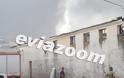 Εύβοια: Τρία καταστήματα τυλίχτηκαν στις φλόγες από βραχυκύκλωμα - Φωτογραφία 1