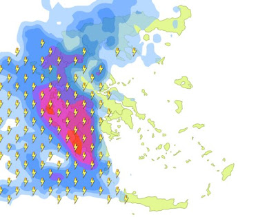 Δυτική Eλλάδα: Βροχές και καταιγίδες τη Δευτέρα - Βελτίωση του καιρού από Τρίτη - Φωτογραφία 2