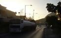 Σύγκρουση βυτιοφόρου με αγροτικό όχημα στον κόμβο της Σούδας - Διεκόπη η κυκλοφορία