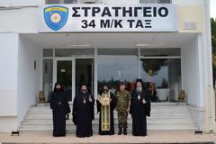3593 - Για πρώτη φορά το Τίμιο Ξύλο της Ιεράς Μονής Ξηροποτάμου σε Στρατιωτική Μονάδα
