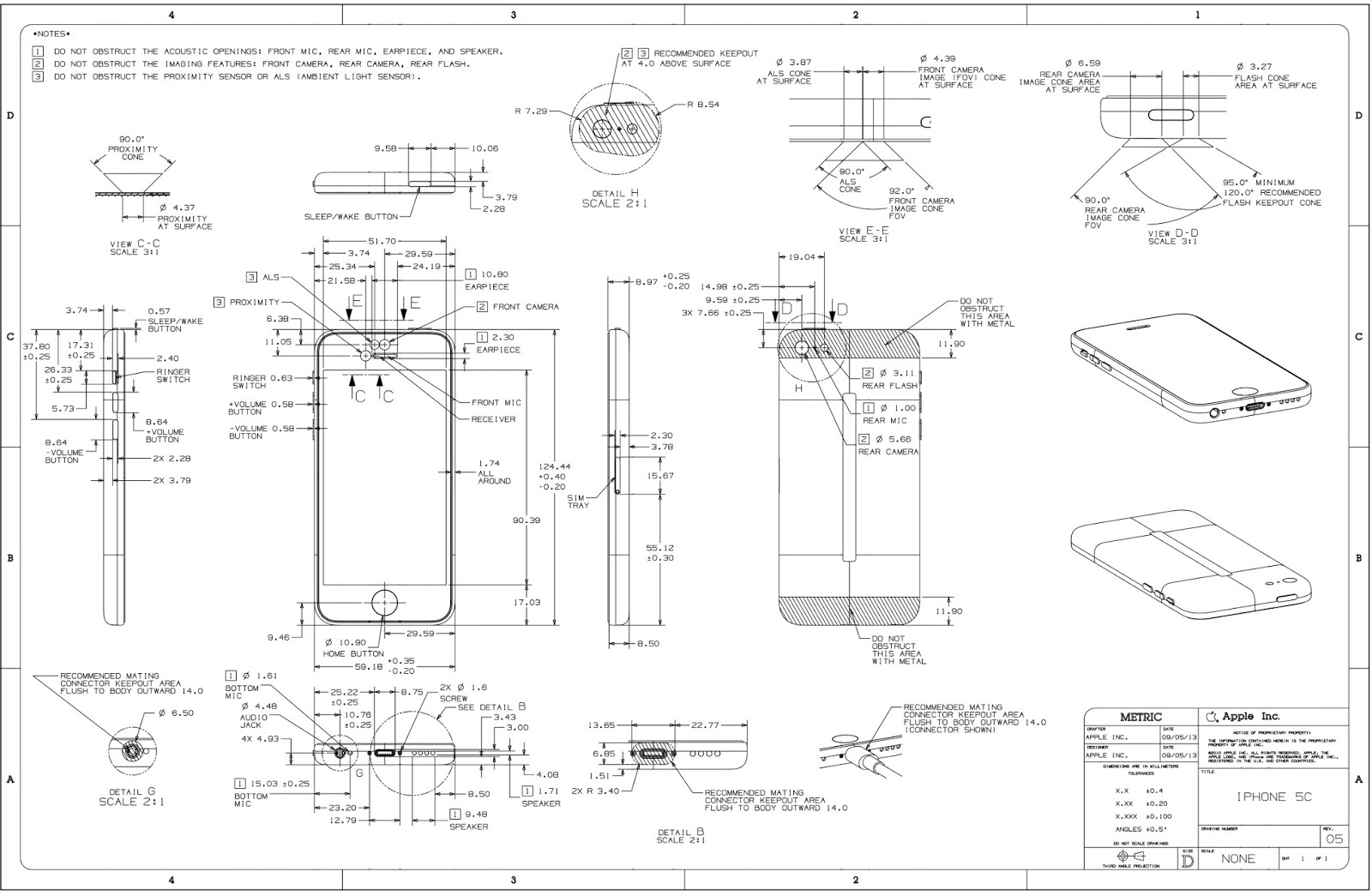 Η Apple δημοσίευσε τις διαστάσεις των νέων iphone - Φωτογραφία 3