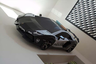ΒΙΝΤΕΟ+PHOTO'S: Μια εντυπωσιακή Lamborghini Aventador από χαρτί και κόλλα! - Φωτογραφία 3