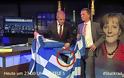 Αρχηγός κόμματος στην Γερμανία σκίζει την Ελληνική σημαία σε τηλεοπτική εκπομπή!