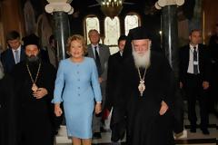 Η ισχυρή γυναίκα της Ρωσίας στον Αρχιεπίσκοπο Ιερώνυμο
