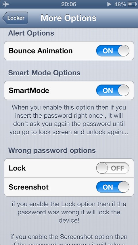 Locker: Cydia tweak new free...Η απόλυτη ασφάλεια για το iPhone σας δωρεάν - Φωτογραφία 6