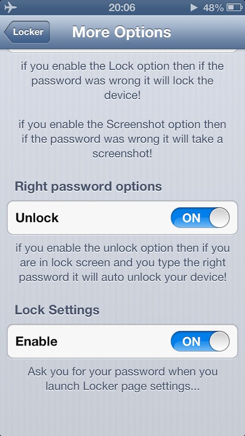 Locker: Cydia tweak new free...Η απόλυτη ασφάλεια για το iPhone σας δωρεάν - Φωτογραφία 7