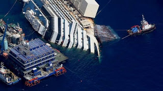 Costa Concordia: Προσπάθειες εντοπισμού των πτωμάτων του ναυαγίου - Φωτογραφία 1