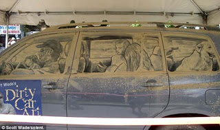 PHOTO GALLERY: Απίστευτα έργα τέχνης σε σκονισμένα αυτοκίνητα - Φωτογραφία 11