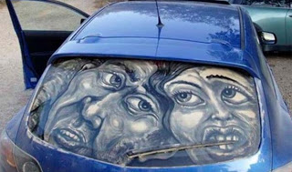 PHOTO GALLERY: Απίστευτα έργα τέχνης σε σκονισμένα αυτοκίνητα - Φωτογραφία 12