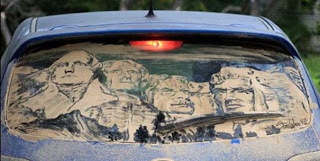 PHOTO GALLERY: Απίστευτα έργα τέχνης σε σκονισμένα αυτοκίνητα - Φωτογραφία 19