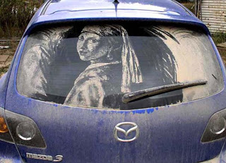 PHOTO GALLERY: Απίστευτα έργα τέχνης σε σκονισμένα αυτοκίνητα - Φωτογραφία 5