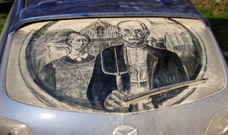 PHOTO GALLERY: Απίστευτα έργα τέχνης σε σκονισμένα αυτοκίνητα - Φωτογραφία 9