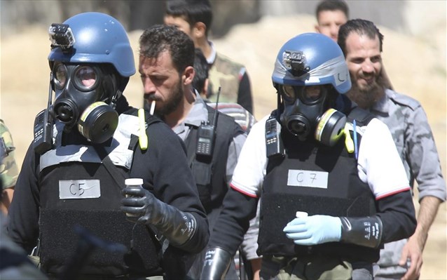 «Στοιχεία για χρήση χημικών από αντάρτες» έδωσε η Συρία στη Ρωσία - Φωτογραφία 1