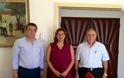 Συνάντηση Περιφερειάρχη στην ΠΕ Λασιθίου για τα θέματα ανάπτυξης με την Π. Πετράκη και Ν. Καστρινάκη