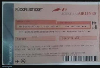 Γερμανοί νεοναζί έστειλαν εισιτήρια «επιστροφής» σε μετανάστες-υποψηφίους στις εκλογές - Φωτογραφία 1
