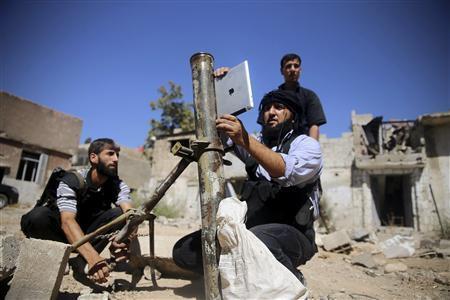 Οι Σύροι αντάρτες χρησιμοποιούν iPad στις βολές! - Φωτογραφία 1
