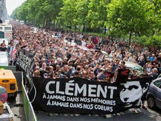 Παρίσι: Συλλήψεις αντιφασιστών σε διαδήλωση στην μνήμη του δολοφονημένου Παύλου Φύσσα - Φωτογραφία 1