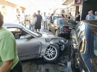 Αχαΐα: Τον πανικό έσπειρε Porsche στην Αχαγιά! - Ανήκει σε ζευγάρι από την Πάτρα - Δείτε φωτο - Φωτογραφία 2