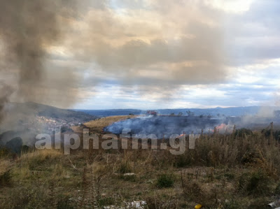 Καστοριά: Μεγάλη φωτιά στον Άγιο Χαράλαμπο - Φωτογραφία 2