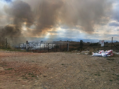 Καστοριά: Μεγάλη φωτιά στον Άγιο Χαράλαμπο - Φωτογραφία 3