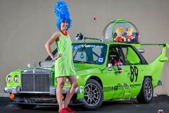 Το περίφημο Homer Car υπάρχει και τρέχει και σε αγώνες