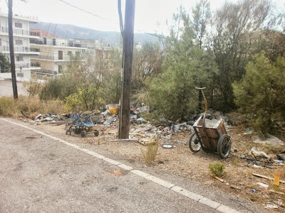 Ένας ακόμα παράνομος σκουπιδότοπος στην Ηγουμενίτσα - Φωτογραφία 2