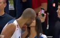 «Καυτό» φιλί από τον κορυφαίο παίκτη του Ευρωμπάσκετ!