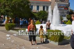 Λαμία: Αναβαθμίζεται η πόλη...ΔΩΡΕΑΝ τζακούζι στην πλατεία Πάρκου [video]